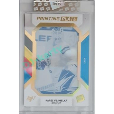 2023 MK The Gamers #PP-KV Karel Vejmelka 2022 Printing Plate 1/1 Cyan