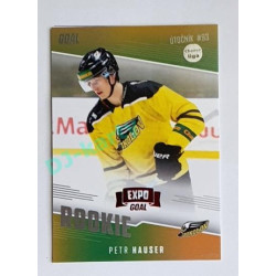 2022/23 Goal Cards Chance #RO-05 Petr Hauser Rookie Expo x/3