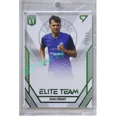 2023/24 Sportzoo Fortuna Liga 1. série #ET-18 Denis Višinský Elite Team Limited 01/35