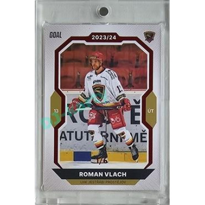 2023/24 Goal cards Chance Liga 2. série #253 Roman Vlach Red 1/6
