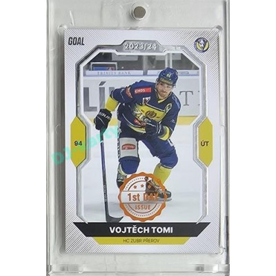 2023/24 Goal cards Chance Liga 1. série #112 Vojtěch Tomi 1st day of issue