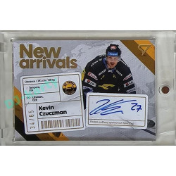 2023/24 Sportzoo ELH 1. série #NAS-KC Kevin Czuczman New Arrival Auto 34/65