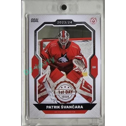 2023/24 Goal cards Chance Liga 1. série #113 Patrik Švančara 1st day of issue