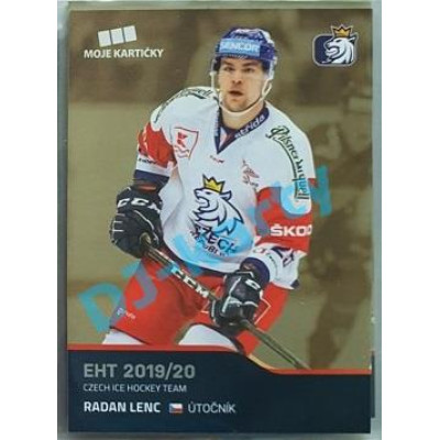 2020 MK reprezentace Radan Lenc EHT #20 Gold Promo
