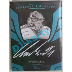 2020/21 OFS 1. série Štěpán Lukeš #PS-ŠTLU 10/30 Personal Signature White