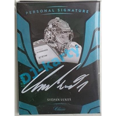 2020/21 OFS 1. série Štěpán Lukeš #PS-ŠTLU 10/30 Personal Signature White