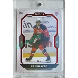 2023/24 Goal cards Chance Liga 2. série #262 Filip Hlaváč Red 1/6