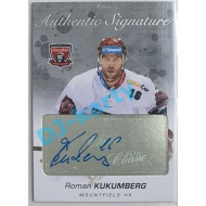 2017/18 OFS Roman Kukumberg #AS-115 09/29 Authentic Signature Platinum