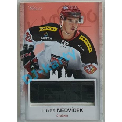 2017 OFS Mountfield Cup Lukáš Nedvídek #35 Game Used Stick PROMO