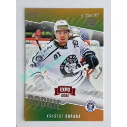 2022/23 Goal Cards Chance #RO-11 Kryštof Ouřada Rookie Expo x/3
