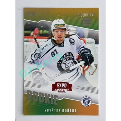 2022/23 Goal Cards Chance #RO-11 Kryštof Ouřada Rookie Expo x/3
