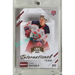 2023/24 Goal cards Chance Liga 2. série #IN-13 Frenks Razgals International Expo 1of6