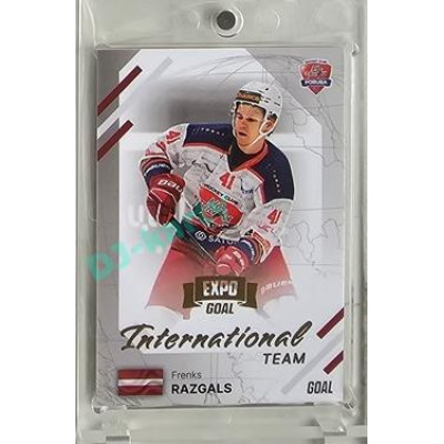 2023/24 Goal cards Chance Liga 2. série #IN-13 Frenks Razgals International Expo 1of6