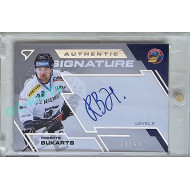 2023/24 Sportzoo ELH 1. série #SL3-RB Roberts Bukarts Authentic Signature Level 3 21/40