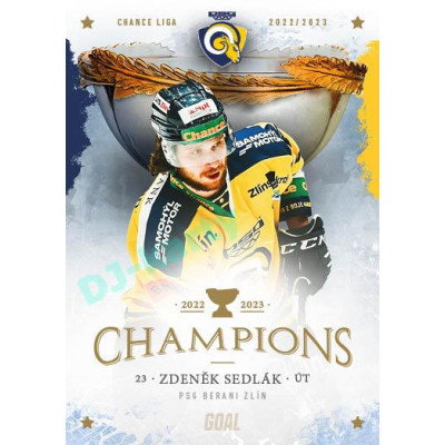 2023 Goal Cards Zlín Champions #24 Zdeněk Sedlák
