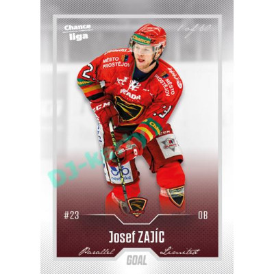 2022/23 Goal Cards Chance Liga 2. série #250 Josef Zajíc Silver 1 of 60