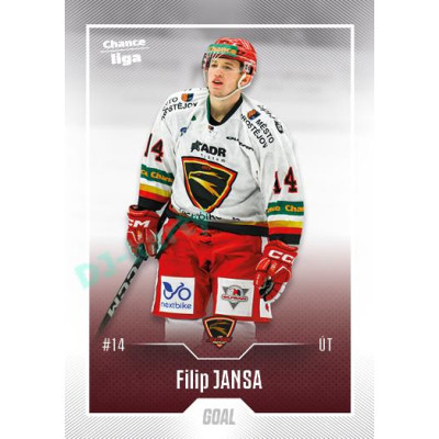 2022/23 Goal Cards Chance Liga 2. série #254 Filip Jansa