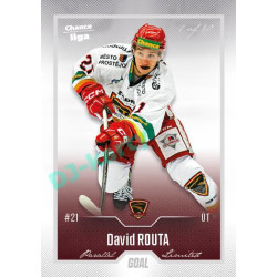 2022/23 Goal Cards Chance Liga 2. série #255 David Routa Silver 1 of 60