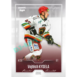2022/23 Goal Cards Chance Liga 2. série #256 Vojtěch Kysela Silver 1 of 60