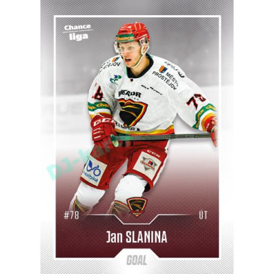 2022/23 Goal Cards Chance Liga 2. série #257 Jan Slanina