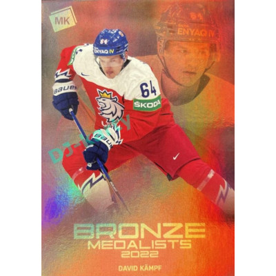 2021/22 MK reprezentace #BM-25 David Kämpf Bronze Medalists 1 of 100