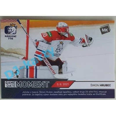 2021 MK reprezentace Šimon Hrubec GDM #97