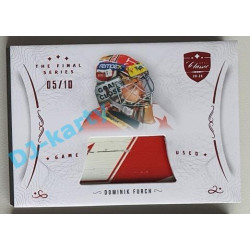 2021/22 OFS The Final Series Dominik Furch #STI-FUD 05/10 Game Used Stick Red