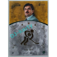 2021 Legendary Cards League Dynasty Vsetín Zdislav Tabara #54 13/19 Gold Rainbow