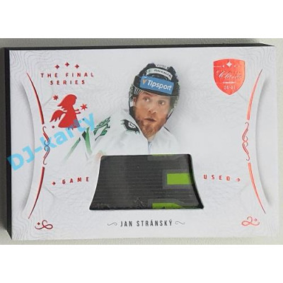 2021/22 OFS The Final Series Jan Stránský #STI-STJ Game Used Stick Andílek