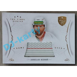2021/22 OFS The Final Series Jaroslav Bednář #STI-BEJ Game Used Stick Gold PROMO