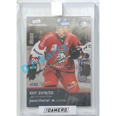 2021 MK Gamers 1 David Šťastný #38 1/10