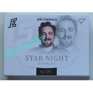 2021/22 Sportzoo TIPSPORT ELH 2. série #SN-JC Jiří Černoch Star Night Booklet 14/25