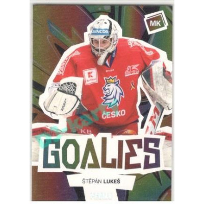 2021/22 MK reprezentace #G-ŠL Štěpán Lukeš Goalies GOLD PROMO