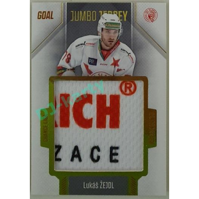 2022/23 Goal Cards Chance Liga 1. série #J-12 Lukáš Žejdl JUMBO Jersey 43/77