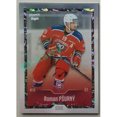 2022/23 Goal Cards Chance Liga 1. série #166 Roman Pšurný Rainbow 1/1