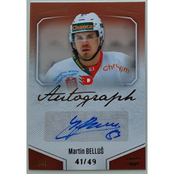 2022/23 Goal Cards Chance Liga 2. série #150 Martin Belluš Autograph xx/49