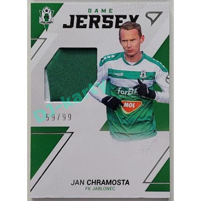 2022/23 Sportzoo Fortuna Liga 2. série #GJ-JC Jan Chramosta Game Jersey 59/99