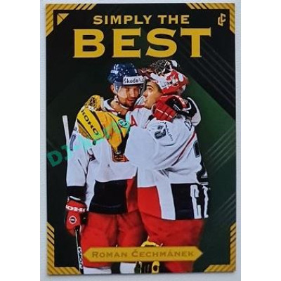 2023 Legendary Cards Simply the Best #18 Roman Čechmánek
