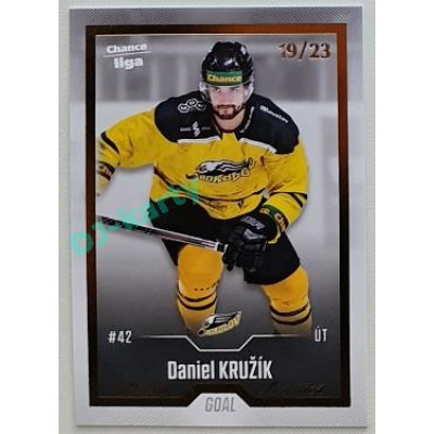 2022/23 Goal Cards Chance Liga Update #425 Daniel Kružík Gold xx/23