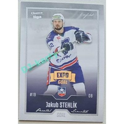 2022/23 Goal Cards Chance Liga 2. série #274 Jakub Stehlík  Expo Silver 1 of 3