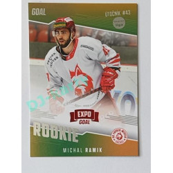 2022/23 Goal Cards Chance #RO-14 Michal Ramik Rookie Expo x/3