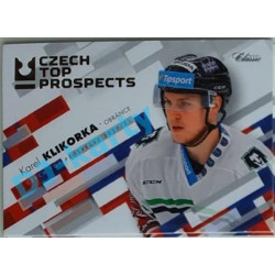 2020/21 OFS 2. série Karel Klikorka #CTP-8 Czech Top Prospects GOLD /77