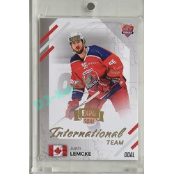 2023/24 Goal cards Chance Liga 2. série #IN-15 Justin Lemcke International Expo 1of6