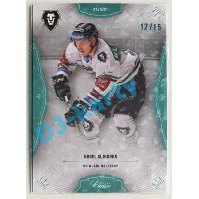 2020/21 OFS 1. série Karel Klikorka #102 12/15 Blue Aquadropp