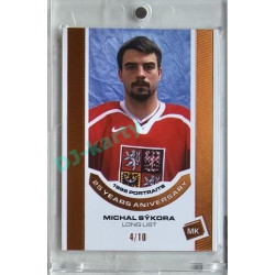 2023 MK reprezentace #P-38 Michal Sýkora 1998 Portraits - 25 years anniversary BRONZE 4/10