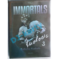2020 OFS Síň slávy českého hokeje Radoslav Svoboda #IM-25 02/10 Immortals Signature White