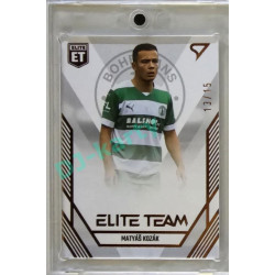 2023/24 Sportzoo Fortuna Liga 1. série #ET-12 Matyáš Kozák Elite Team Limited 13/15