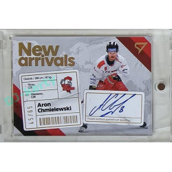 2023/24 Sportzoo ELH 1. série #NAS-AC Aron Chmielewski New Arrival Auto 45/65