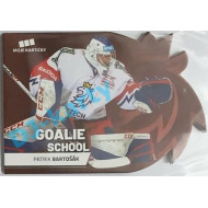 2020 MK reprezentace Patrik Bartošák #5 Goalie School Die-cut Red Retail