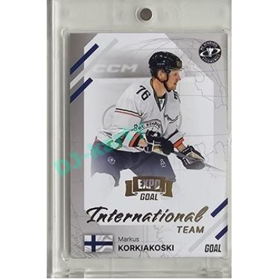 2023/24 Goal cards Chance Liga 2. série #IN-18 Markus Korkiakoski International Expo 1of6